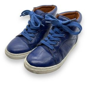 Vince Camuto Blue High Top Sneakers Shoes Boys Size 13